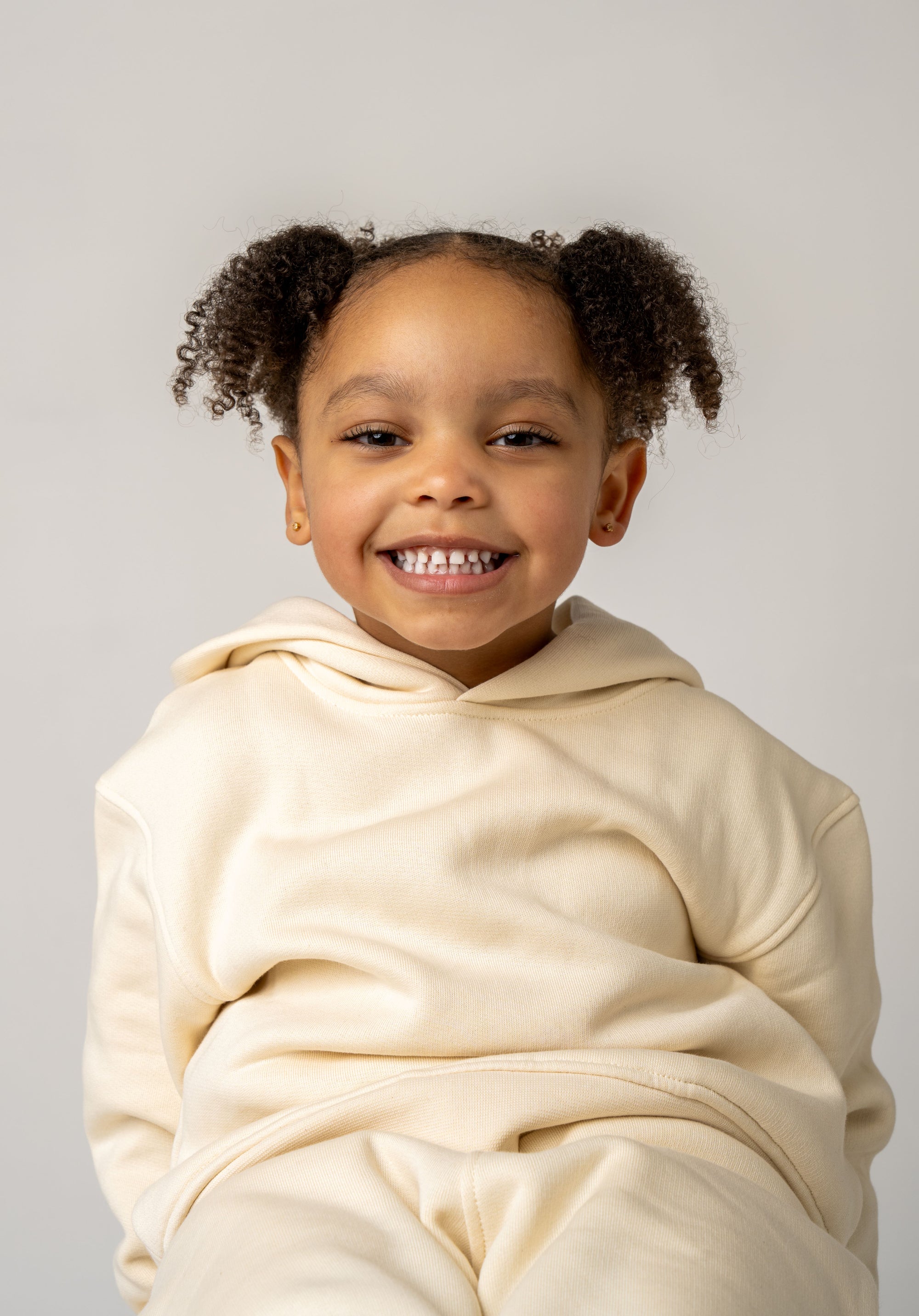 Batch No:1 Kids Organic Hoodie - [Undyed]